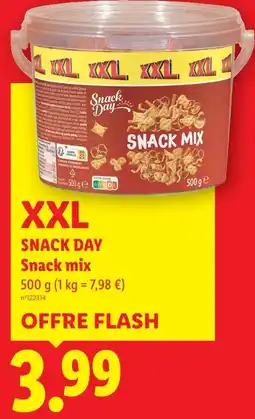 Lidl Snack day snack mix xxl offre