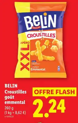 Lidl Belin croustilles goût emmental offre
