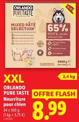 Lidl Orlando pure taste mixed pâté selection offre