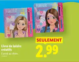 Lidl Livre de loisirs créatifs offre