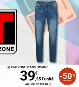 E.Leclerc Sport Timezone jeans homme offre