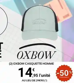 E.Leclerc Sport Oxbow - casquette homme offre