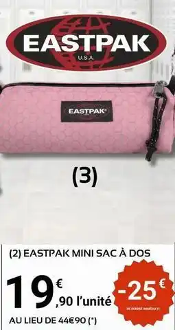 E.Leclerc Sport Eastpak - mini sac a dos offre
