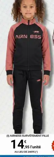 E.Leclerc Sport Airness - arises survétment fille offre