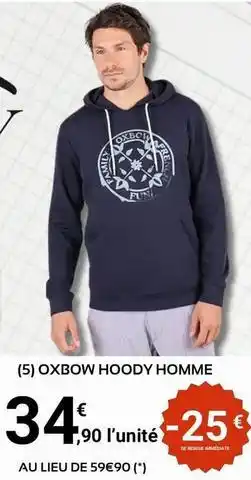 E.Leclerc Sport Oxbow - hoody homme offre