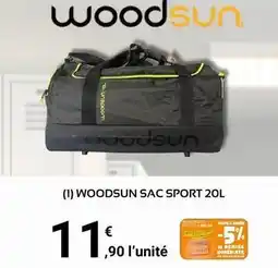 E.Leclerc Sport Woodsun sac sport 20l offre