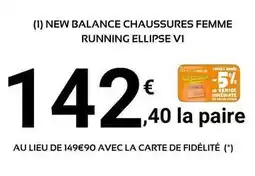 E.Leclerc Sport Grace - new balance chaussures femme running ellipse v11 offre