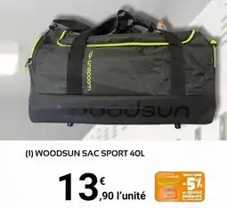 E.Leclerc Sport Grace - woodsun sac sport 40l offre