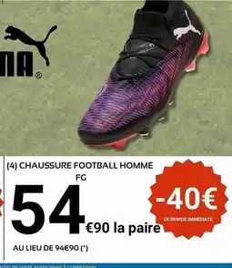E.Leclerc Sport Chaussure football homme fg offre