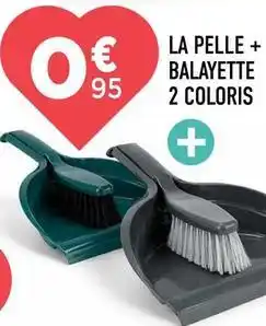 Centrakor La pelle + balayette 2 coloris offre