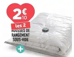 Centrakor Rousses de rangement sous-vide offre