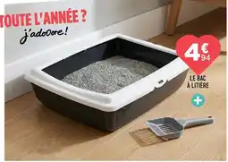 Centrakor Le bac à litière offre