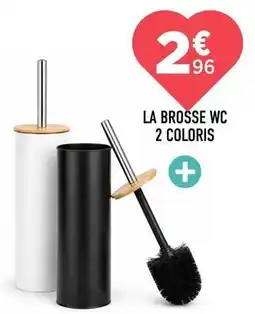 Centrakor La brosse wc 2 coloris offre
