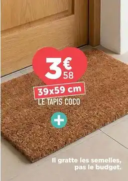 Centrakor Le tapis coco offre