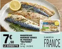 E.Leclerc Delpierre - maquereaux marinade herbes de provence offre