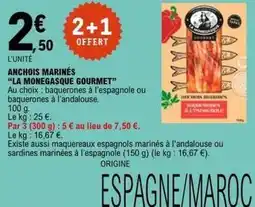 E.Leclerc Anchois marinés offre