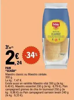 E.Leclerc Maestro - pain offre