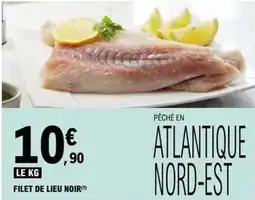 E.Leclerc Filet de lieu noir offre