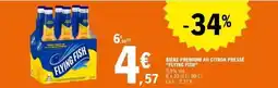 E.Leclerc Bière premium au citron presse offre