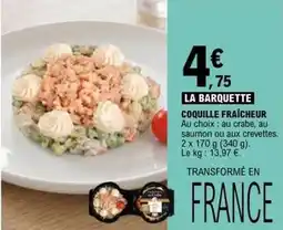 E.Leclerc Coquille fraîcheur offre