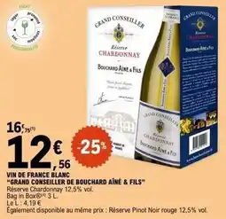 E.Leclerc Vin de france blanc offre