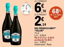E.Leclerc Doc prosecco brut offre