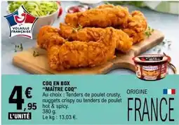 E.Leclerc Maître coq - coq en box offre