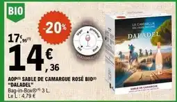 E.Leclerc Aop sable de camargue rosé bio offre