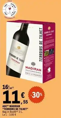 E.Leclerc Aoc madiran offre