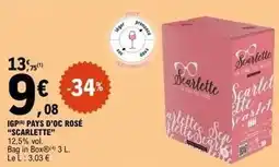 E.Leclerc Sea - igp pays d'oc rosé offre