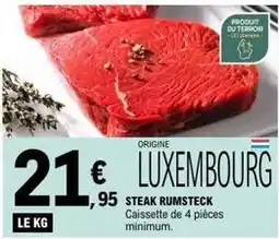E.Leclerc Steak rumsteck offre