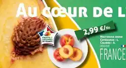 E.Leclerc Nectarine jaune créfocote offre