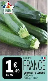 E.Leclerc Courgette longue offre
