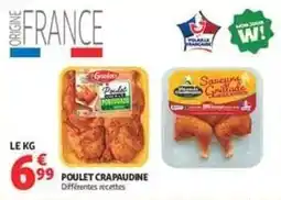 Auchan Supermarché Poulet crapaudine offre