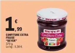 E.Leclerc Express Beyer - confiture extra fraise offre