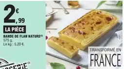 E.Leclerc Express Bande de flan nature offre