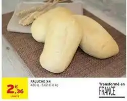 Intermarché Faluche x4 offre