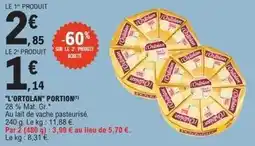 E.Leclerc Express Nestlé - l'ortolan portion offre