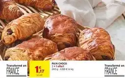 Intermarché Pain choco offre