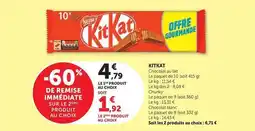 Hyper U Nestlé - kitkat offre