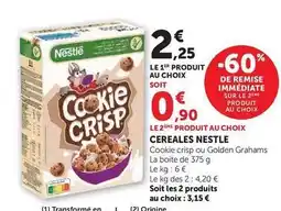 Hyper U Nestlé - cereales offre