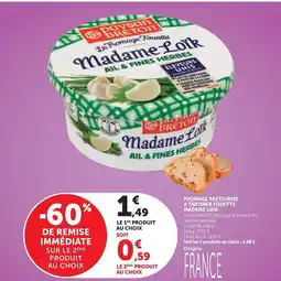 U Express Paysan breton - fromage pasteurise a tatterine fougette madame loik offre