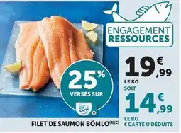 Hyper U Filet de saumon bomlo offre