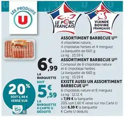 Super U U - assortiment barbecue offre