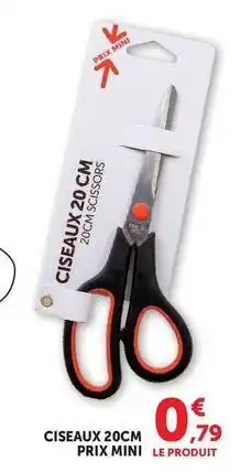 Hyper U Prix mini - ciseaux offre