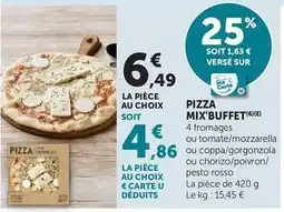 Super U Mix buffet - pizza offre