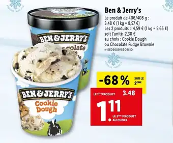 Lidl Ben & jerry's offre