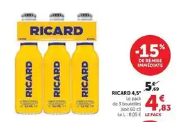 U Express Ricard - 4.5 offre