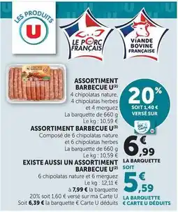 Hyper U U - assortiment barbecue offre
