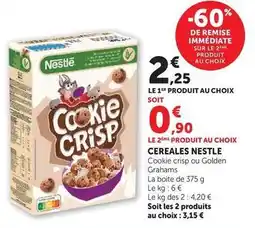 U Express Nestlé - cereales offre